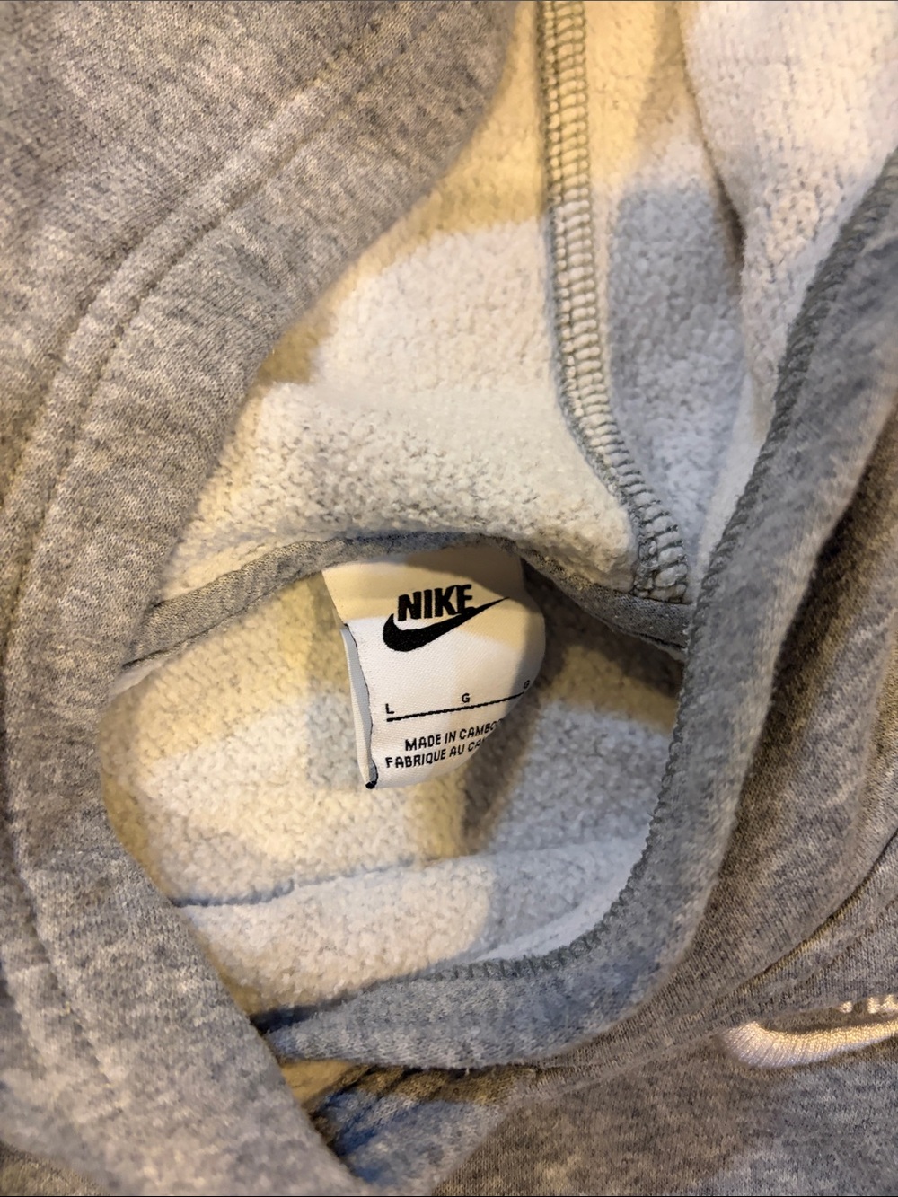 Nike Kids Hoodies in Green and Gray size L - Picture 3 of 5